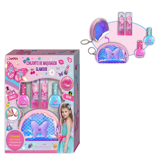 KIT DE MAQUIAGEM INFANT. ACESSÓRIOS INFANTIS
