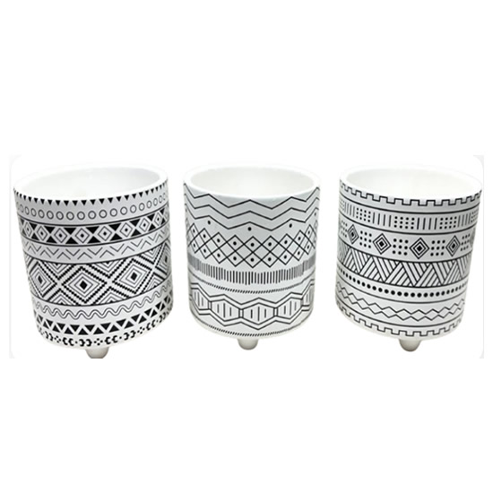 VASO DE CERAMICA CACHEPOT 9,5X9,5CM CACHEPOT