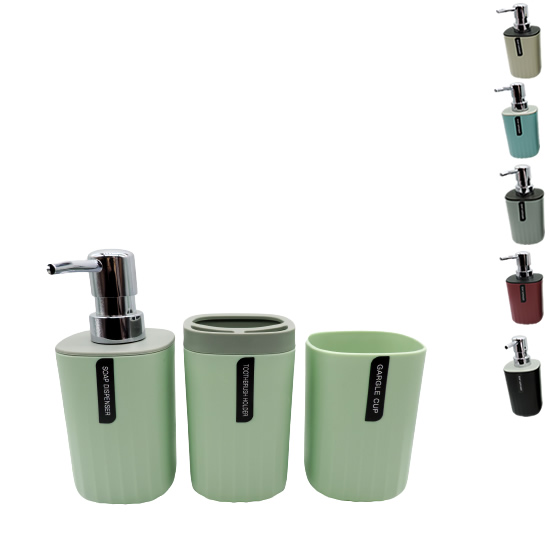 KIT DE BANHEIRO DE PLAST. KITS DE BANHEIRO