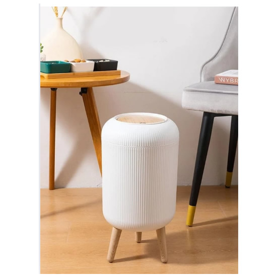 LIXEIRA CLICK DE POLIP. 10L KITS DE BANHEIRO