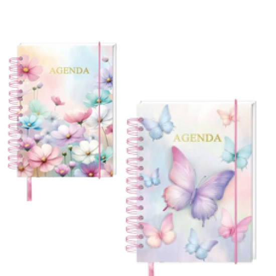 AGENDA ESPIRAL 110X150MM AGENDA ESPIRAL
