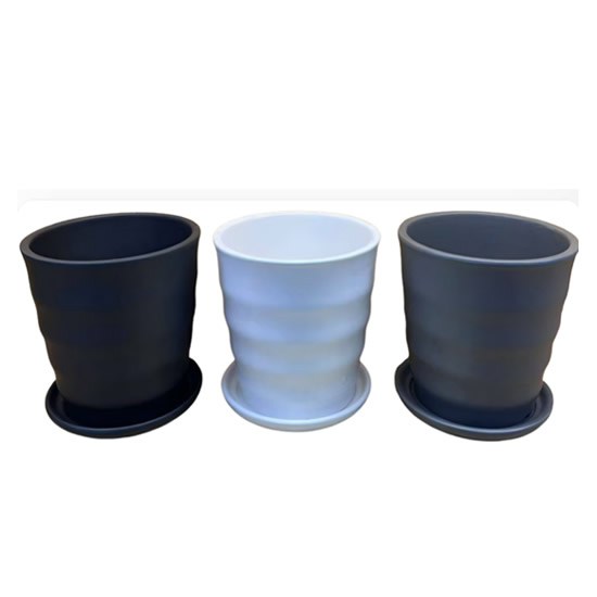 VASO DE CERAMICA 9,7X9,7CM CACHEPOT