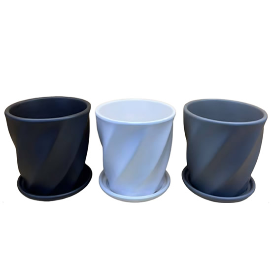 VASO DE CERAMICA 9,7X9,7CM CACHEPOT