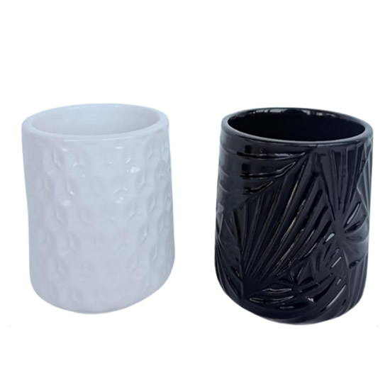 VASO DE CERAMICA CACHEPOT 9X8,5CM CACHEPOT