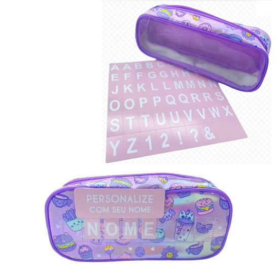 ESTOJO PERSONALIZE 22X10X6 PAPELARIA